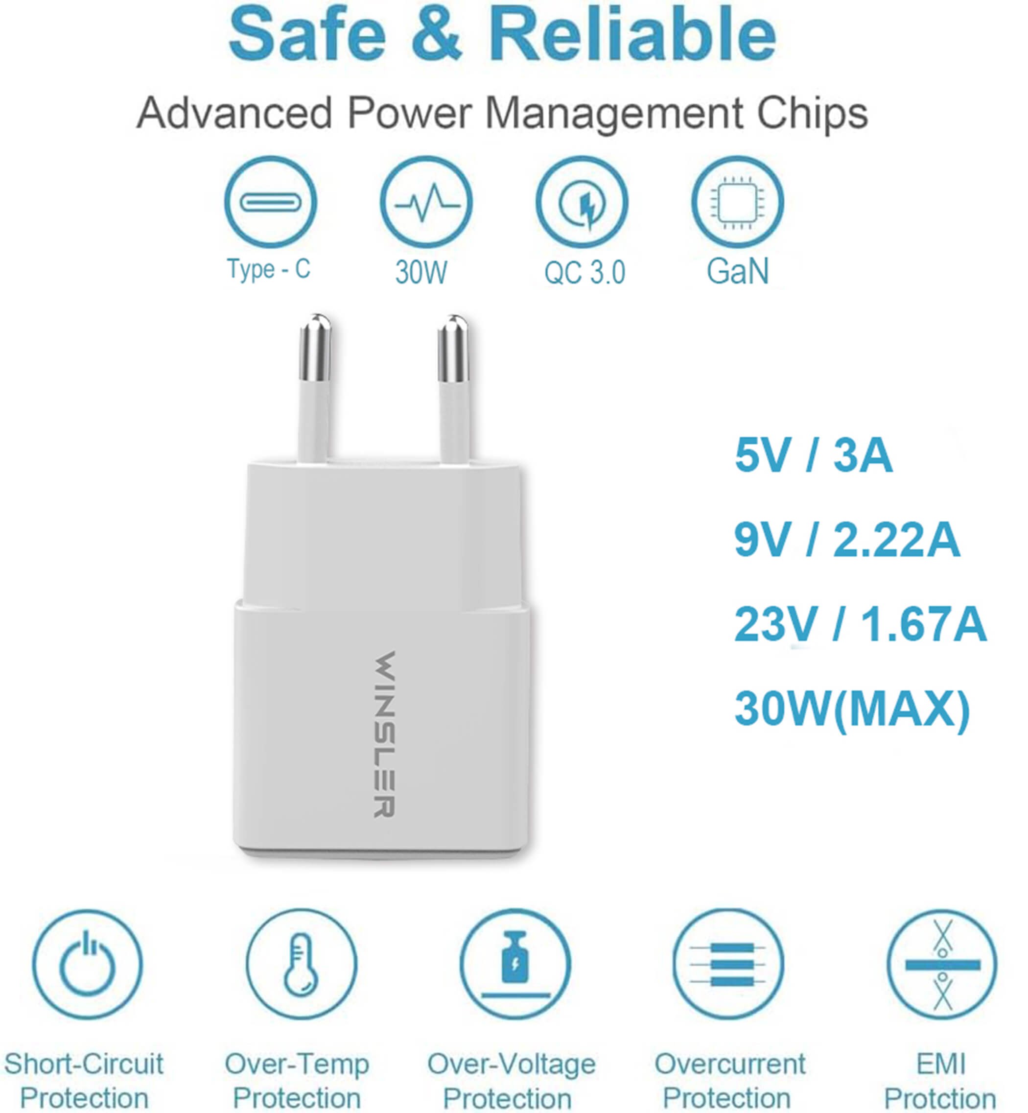 GaN 30W Ultra Slim