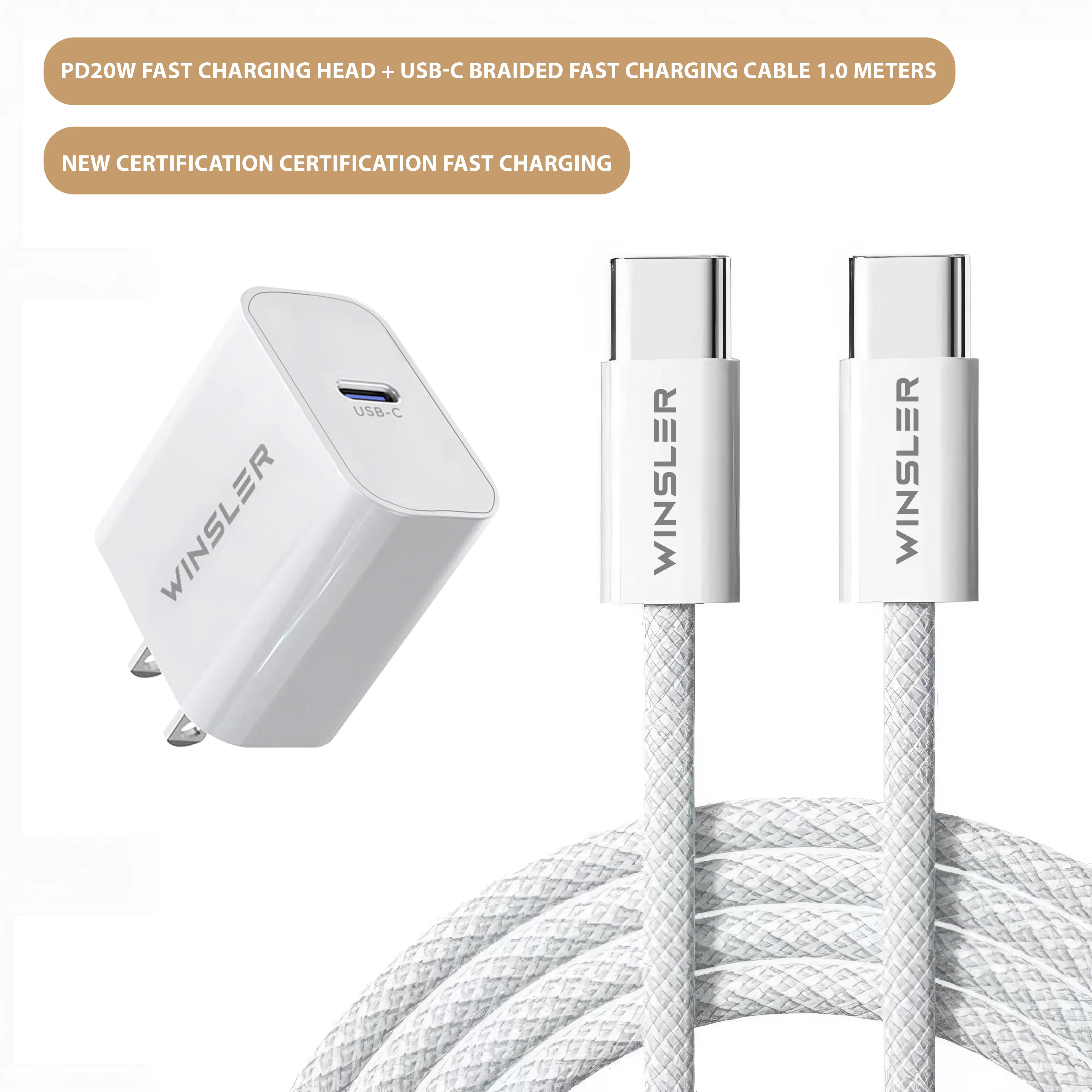 Cable PD 60W Dual Type-C