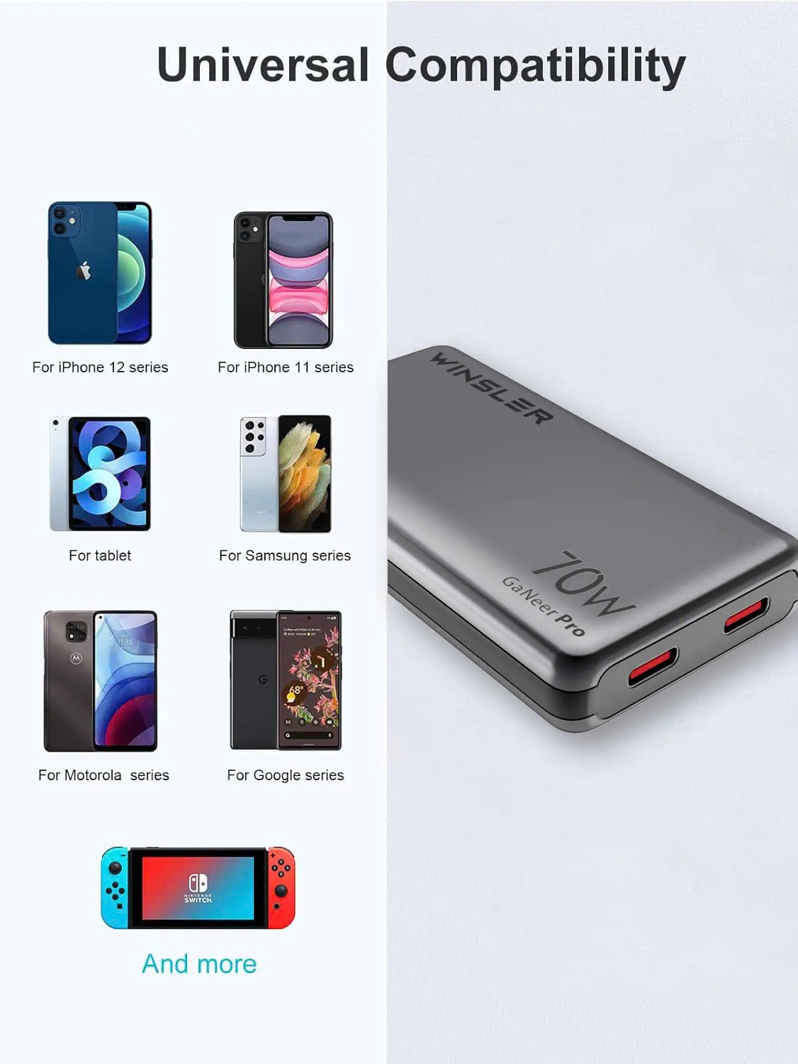 GaN 70W Ultra Slim