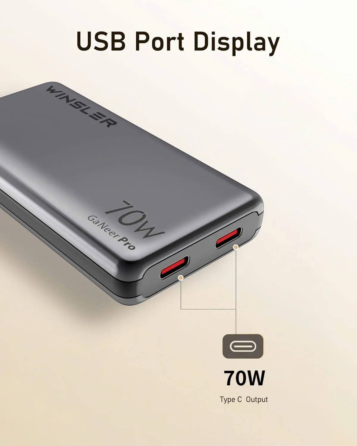 GaN 70W Ultra Slim