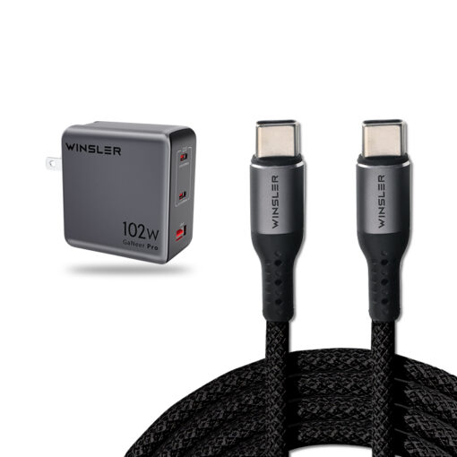 GaN 102W + cable 100W